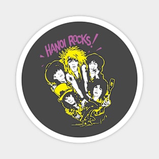 Hanoi Rocks Cartoon Magnet